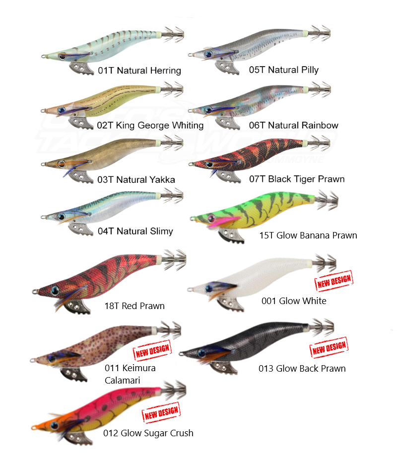 Shimano Sephia Egixile BB 2.5 Squid Jigs 3 Shimano Sephia Egixile BB 2.5 Squid Jigs