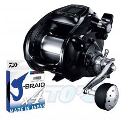 Electric Combos Shimano Forcemaster Electric 9000 Fully Spooled With X4 80lb J Braid Deep Drop
