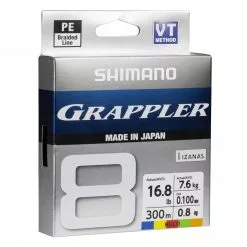 Shimano Grappler PE 8 Briaded Fishing Line Multi