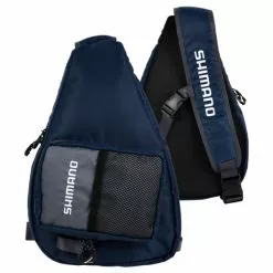 Tackle Bags Shimano Sling Bag Navy / Grey / Lime LUGB-19