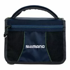 Tackle Bags Shimano Tackle Wallet With Box Navy / Grey / Lime LUGB-08