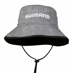 Headwear Shimano Plugger Dark Wash Bucket Hat