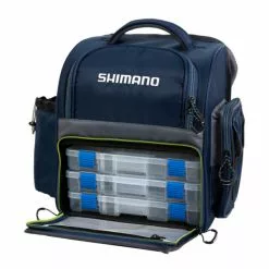 Tackle Storage Shimano Medium Backpack & Tackle Boxes LUGB-14
